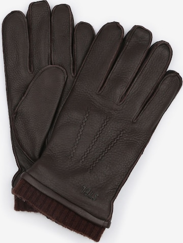 Gants Suitable en marron : devant