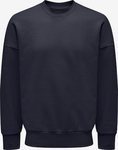 Only & Sons Sweatshirt 'Dan' in navy, Produktansicht