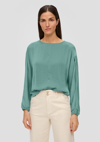 s.Oliver Blouse in Blauw: voorkant