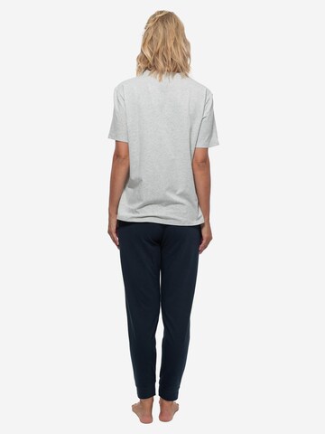 SCHIESSER Pajama 'Cotton' in Blue