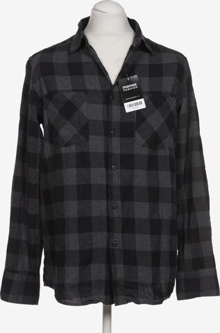 Urban Classics Button Up Shirt in L in Black: front