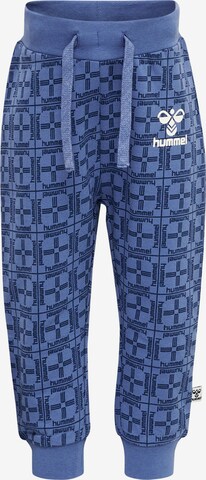 Effilé Pantalon Hummel en bleu : devant