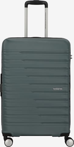 American Tourister Trolley 'Flashline' in Groen: voorkant