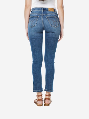 KOROSHI - Slimfit Calças de ganga em azul