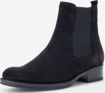 GABOR Chelsea boots in Zwart: voorkant