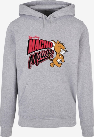 Sweat-shirt 'Tom and Jerry - Macho Mouse' ABSOLUTE CULT en gris : devant