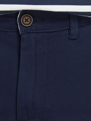 JACK & JONES Slimfit Chino kalhoty 'Marco Dave' – modrá