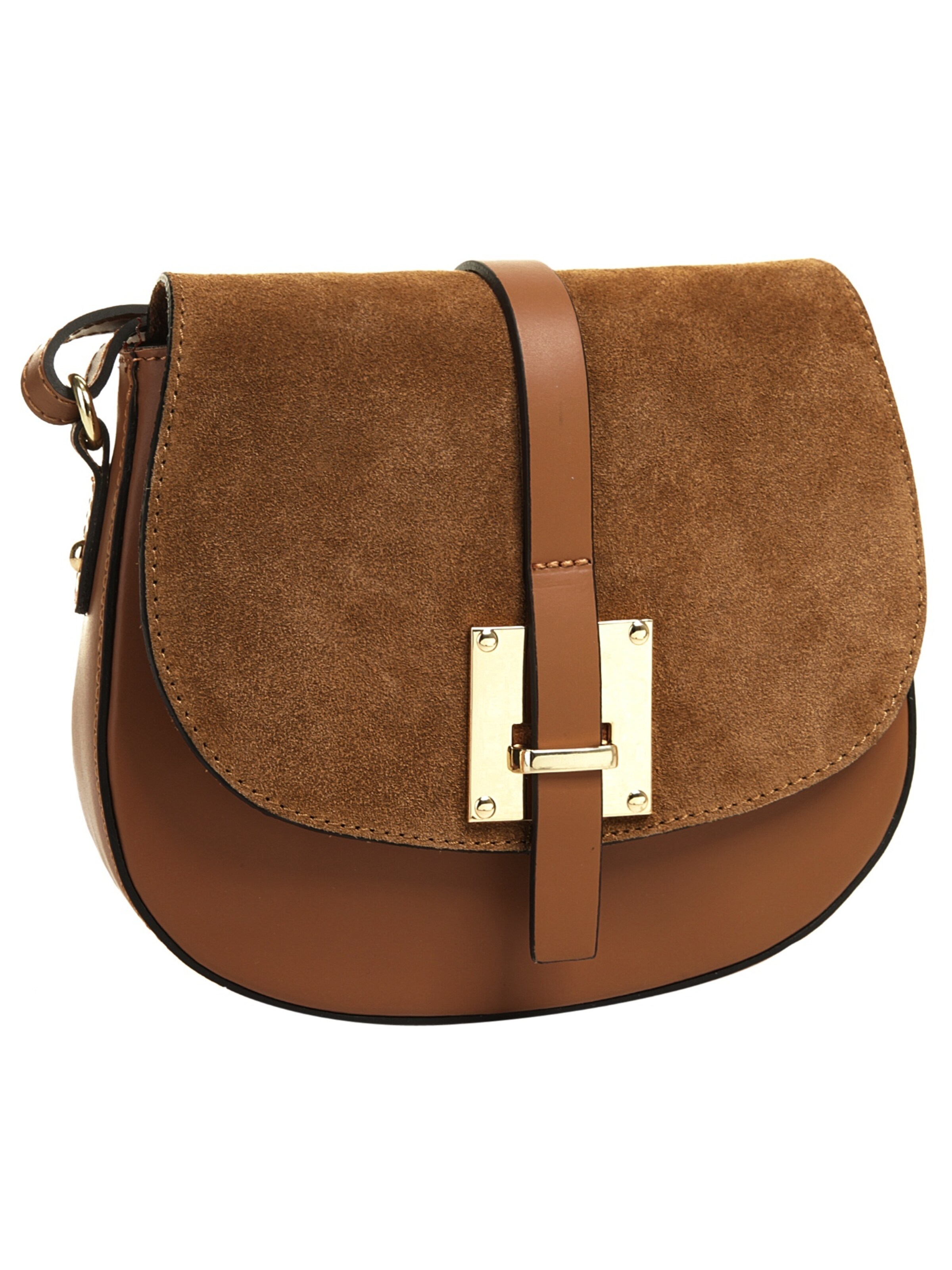 Sac à bandoulière Cluty en marron