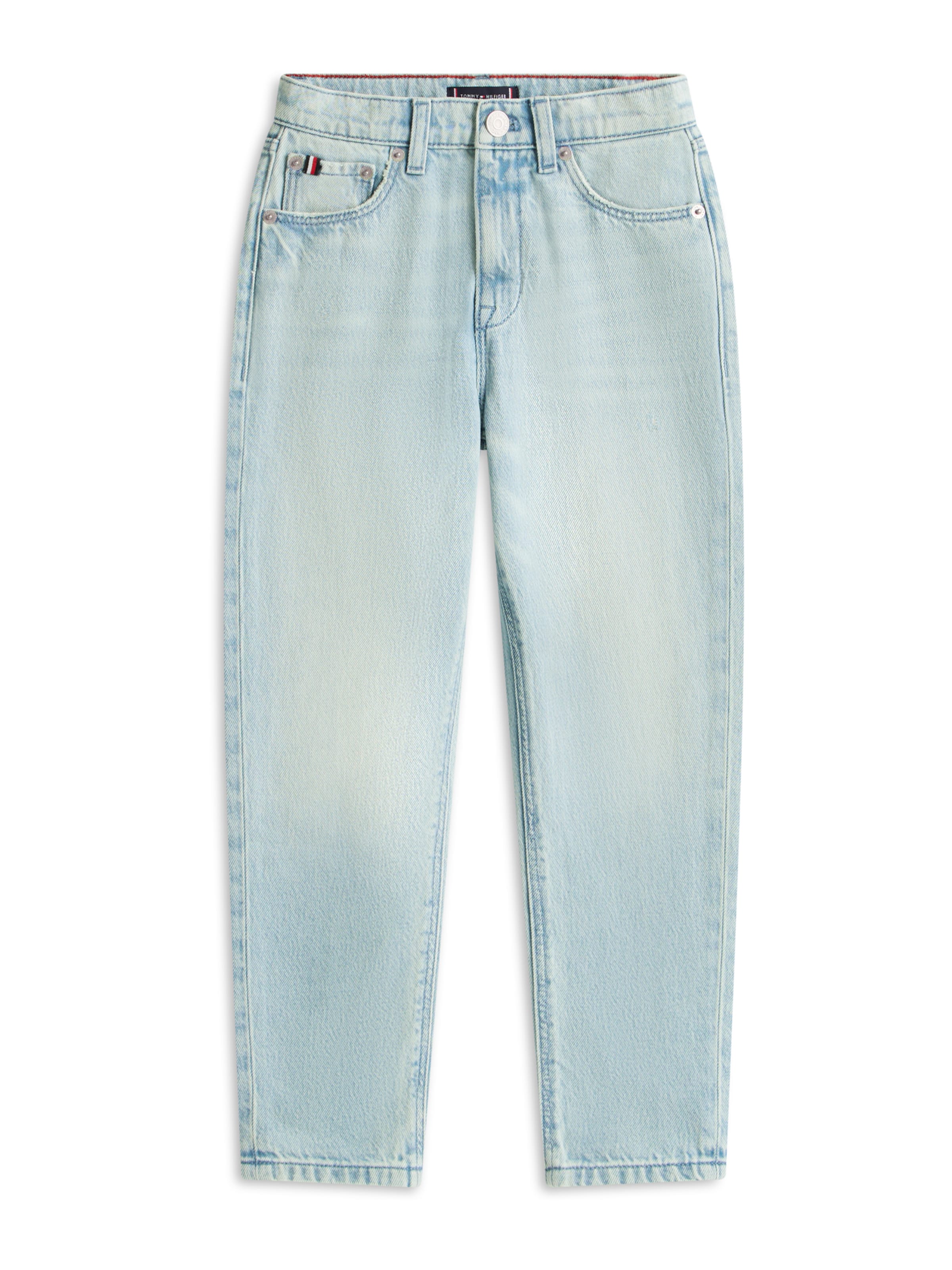 Tapered Jeans di TOMMY HILFIGER in blu: frontale