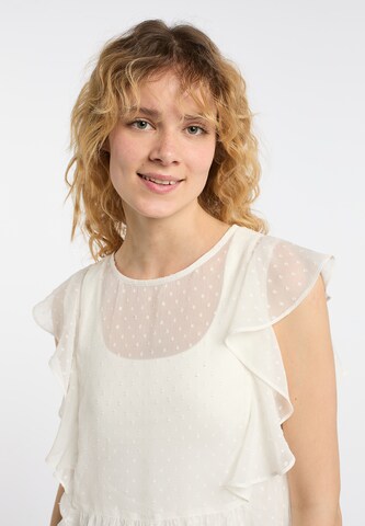 DreiMaster Vintage - Blusa en blanco