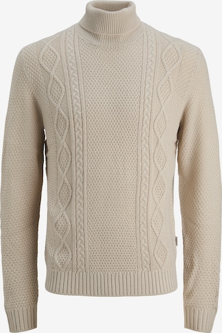 JJ Rebel Pullover 'JREBJOSH' in Beige: Vorderseite