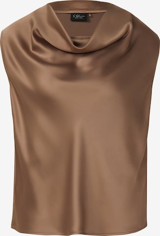 Chemisier s.Oliver en marron : devant