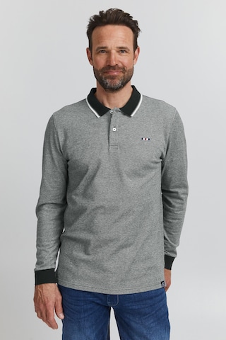 FQ1924 Poloshirt 'Emiljan' in Schwarz: predná strana