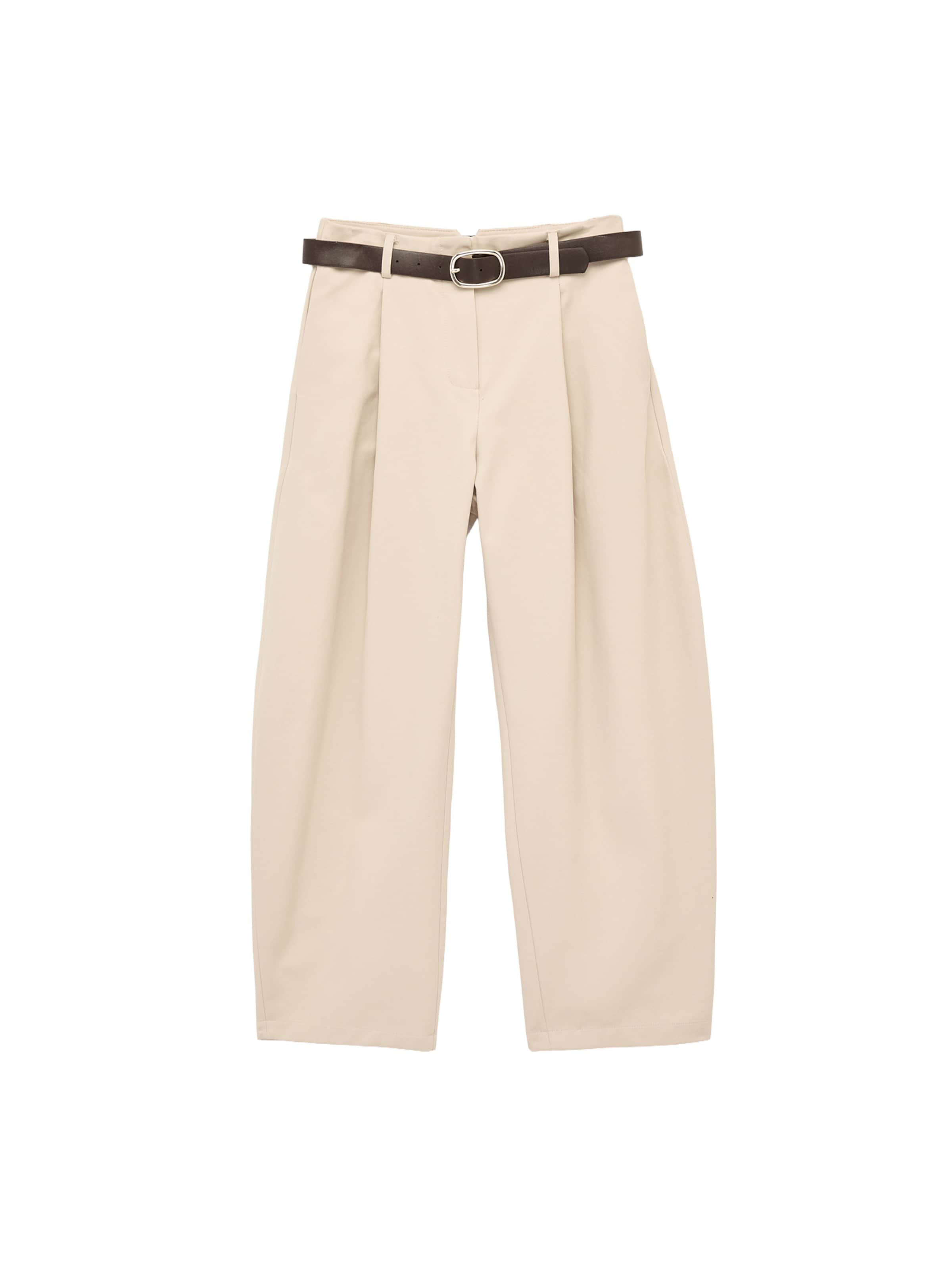 Koton Pleat-front trousers in 32/Regular in Beige, Item view