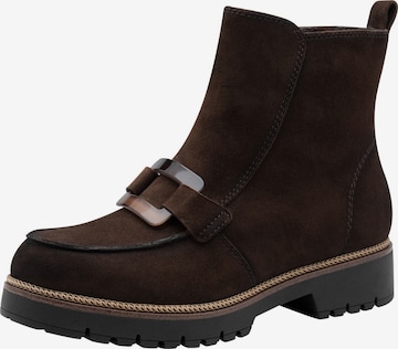 Bottines Tamaris en marron : devant
