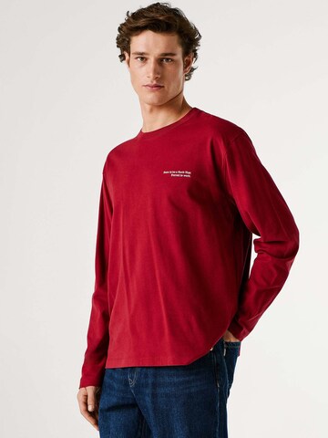 Maglietta 'SOMER' di Pepe Jeans in rosso