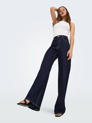 ONLY - Pierna ancha Vaquero 'ONLJUICY-WAUW' en azul