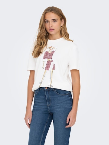 ONLY Shirt 'MOLLY' in White: front