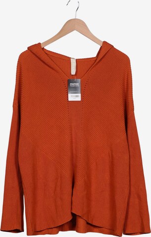 ISCHIKO Kapuzenpullover XXL in Orange: Vorderseite