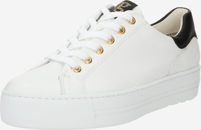 Sneaker low Paul Green pe auriu / negru / alb, Vizualizare produs