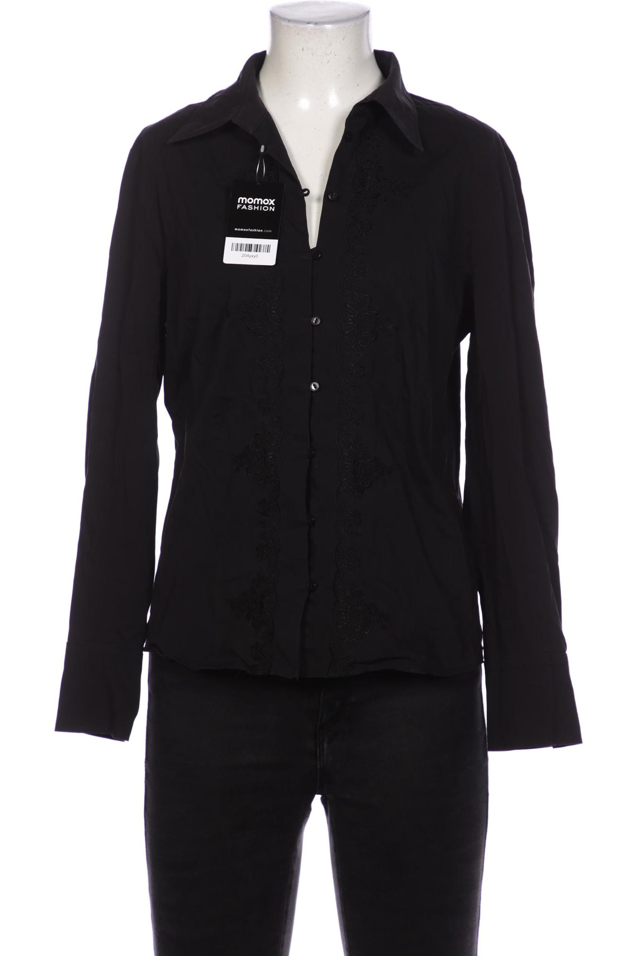 GERRY WEBER Bluse L in Schwarz: Vorderseite