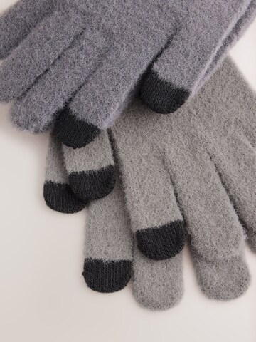 Next Full finger gloves in Beige