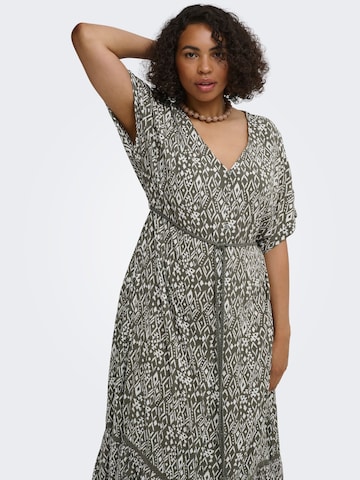 Robe-chemise 'CARViwi' ONLY Carmakoma en vert