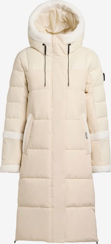 khujo Zimný kabát 'Desna2' - Béžová: predná strana