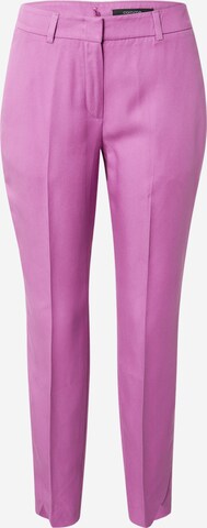 COMMA Normální Kalhoty s puky – pink: přední strana