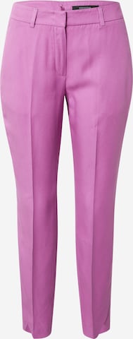 COMMA Regular Pleated Pants in Pink: front