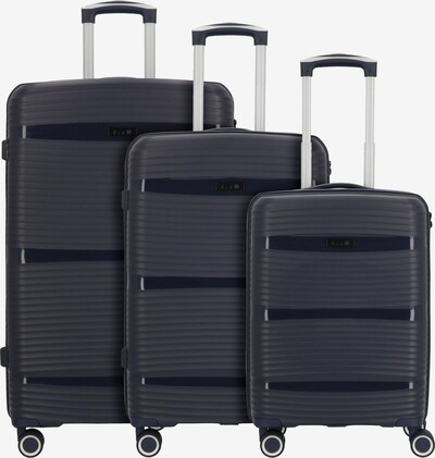 Set di valigie 'Travel Line' D&N di colore blu, Visualizzazione prodotti