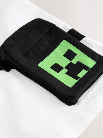 Next Футболка 'Minecraft' в Белый
