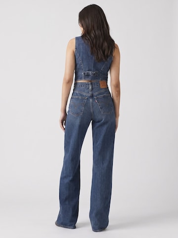 LEVI'S ® Luźne Jeansy 'RIBCAGE WIDE LEG POLAR PERIMETER' w kolorze niebieski