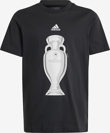 ADIDAS PERFORMANCE Performance Shirt 'Trophy' in Black: front