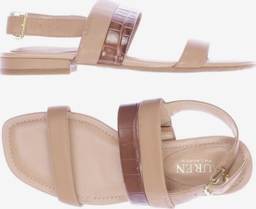 Lauren Ralph Lauren Sandalen 35,5 in Beige: Vorderseite