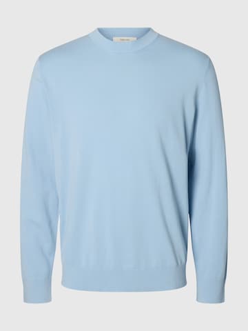 Pull-over SELECTED en bleu