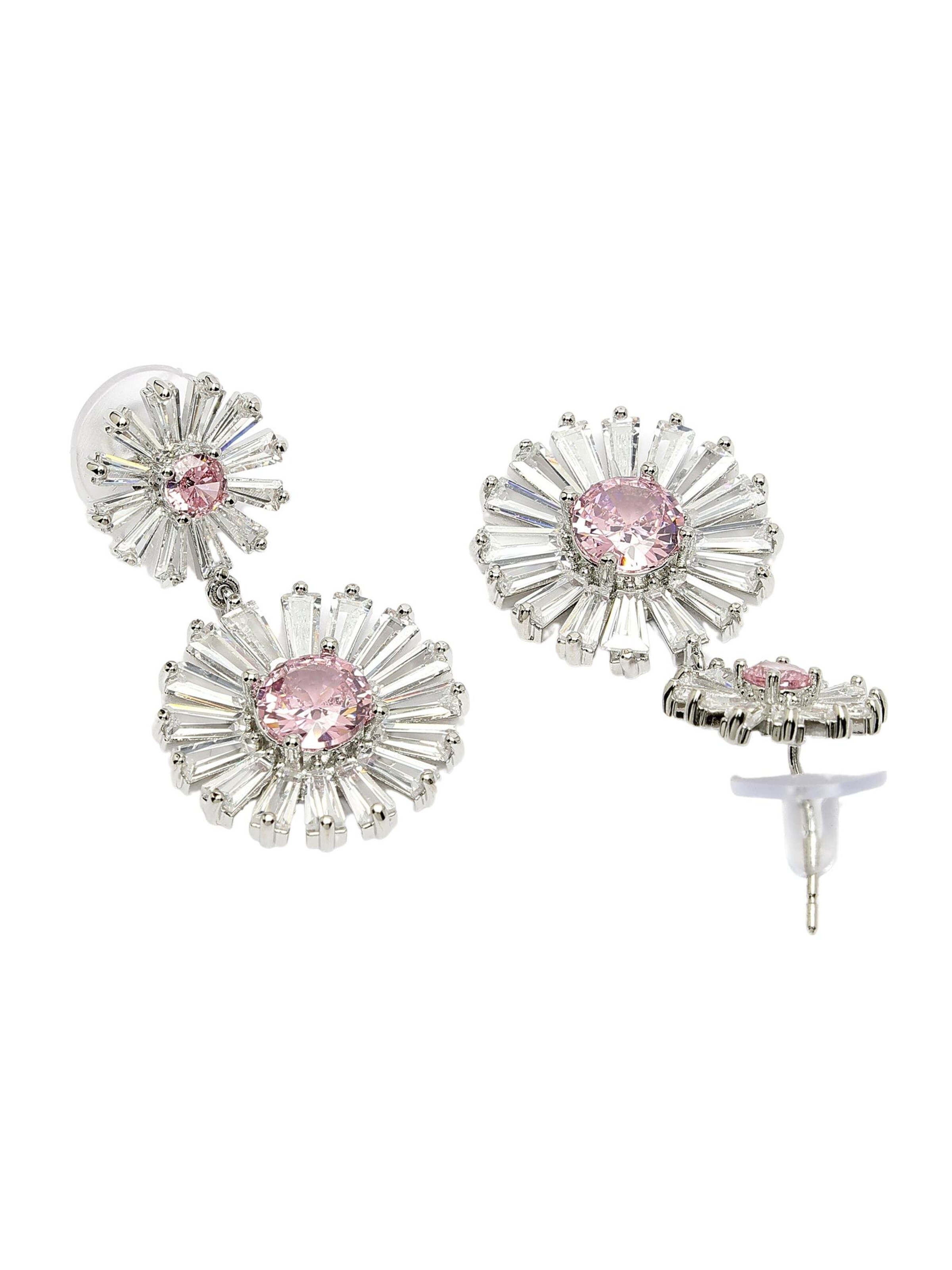 AVANT-GARDE PARIS - Pendientes 'Bernadettesa' en blanco