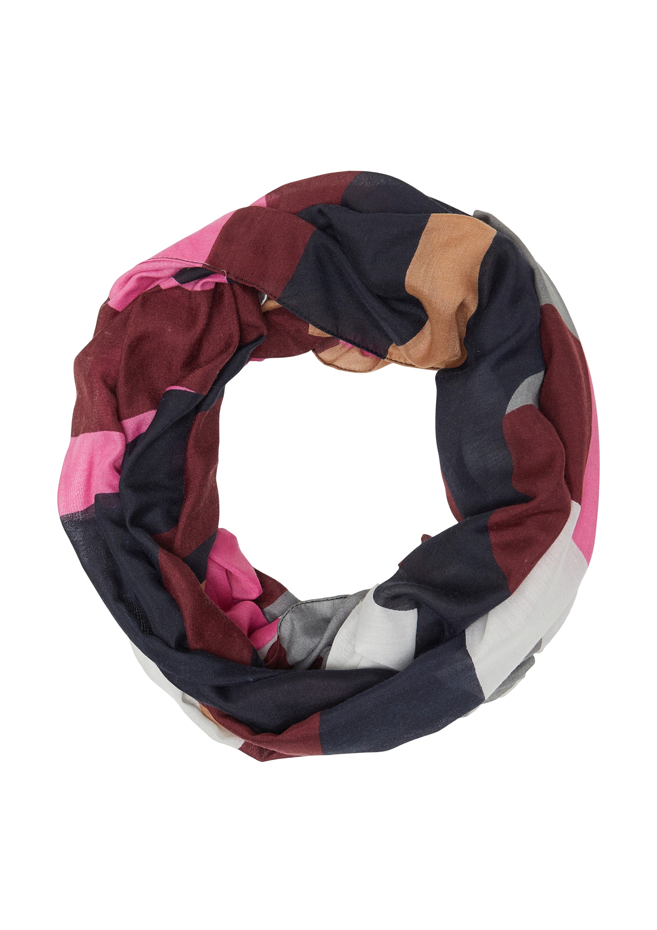 s.Oliver Schal in Blau: Vorderseite