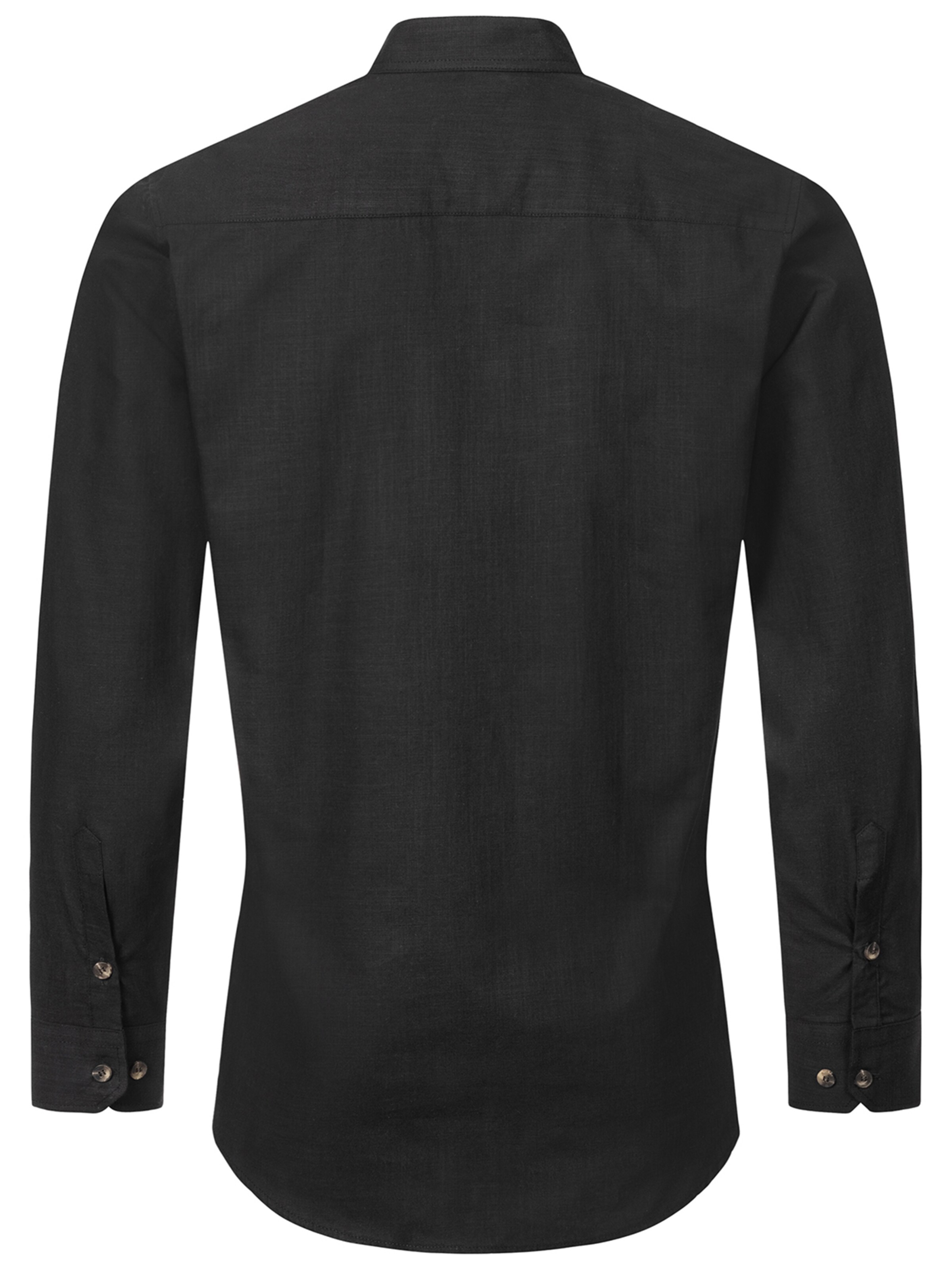 Indumentum Slim fit Button Up Shirt in Black