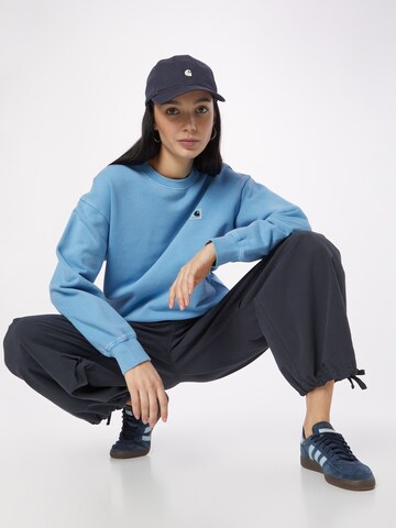 Carhartt WIP Sweatshirt 'Nelson' in Blau