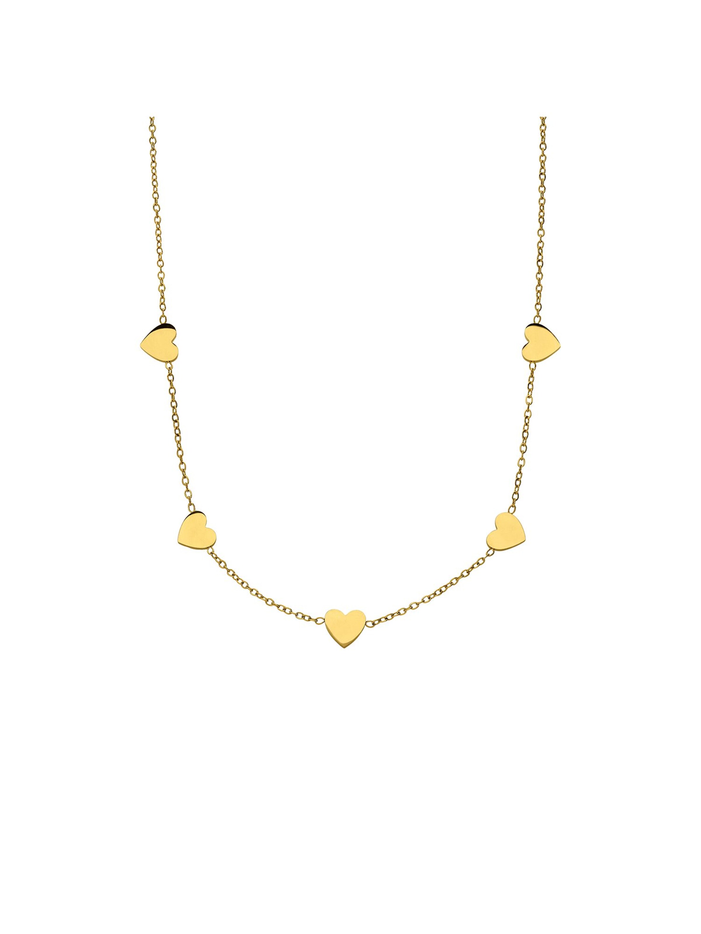 Lucardi Ketting 'Herz' in Goud