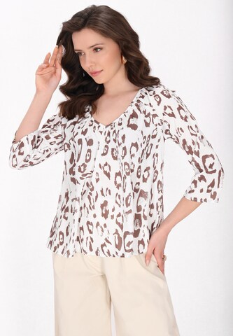 faina Blouse 'Fashion Look' in Wit: voorkant