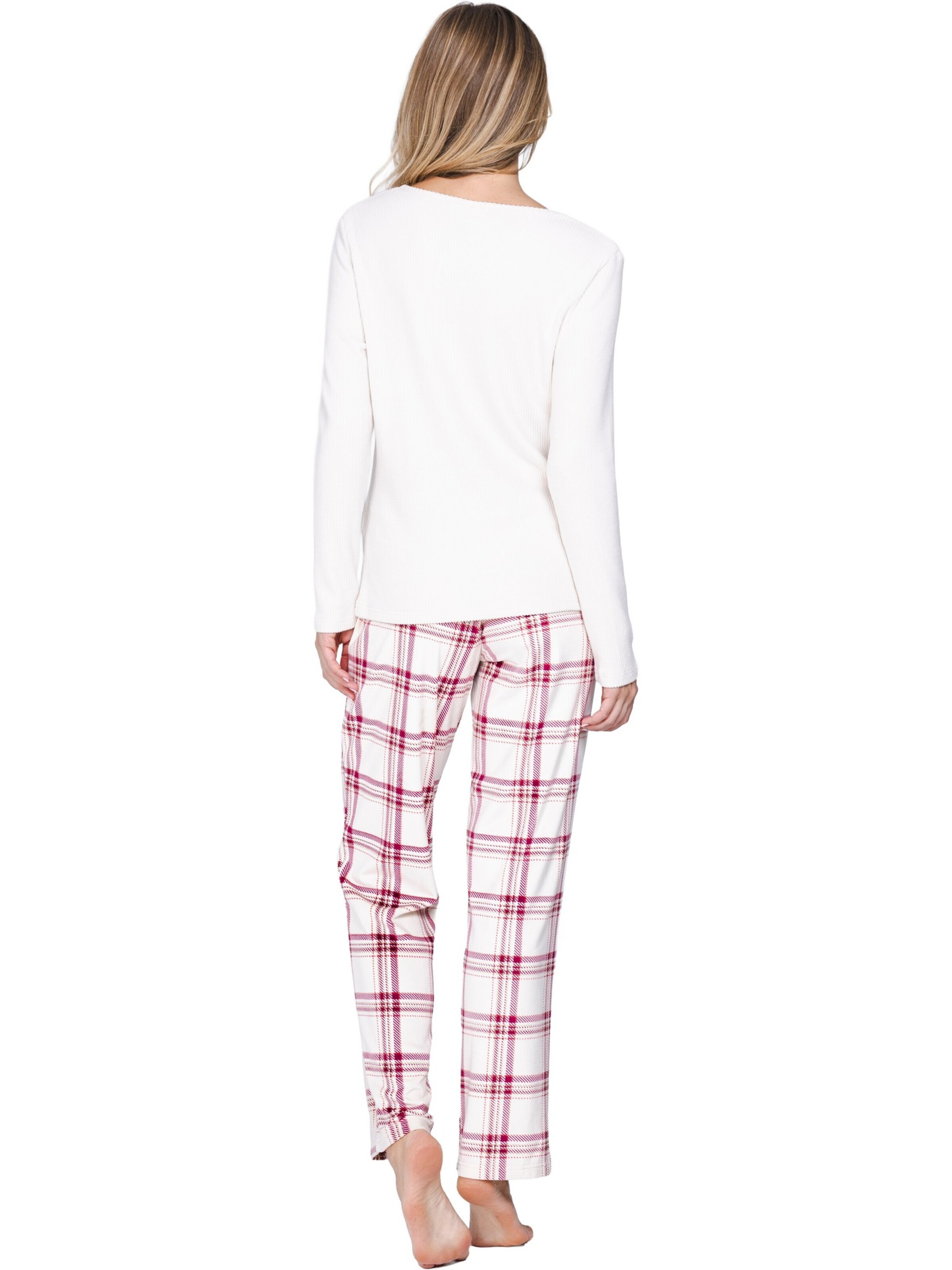 Pastunette Pajama 'Rosewood Comfort' in Beige