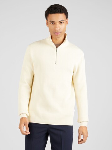 Lindbergh Sweater in White: front