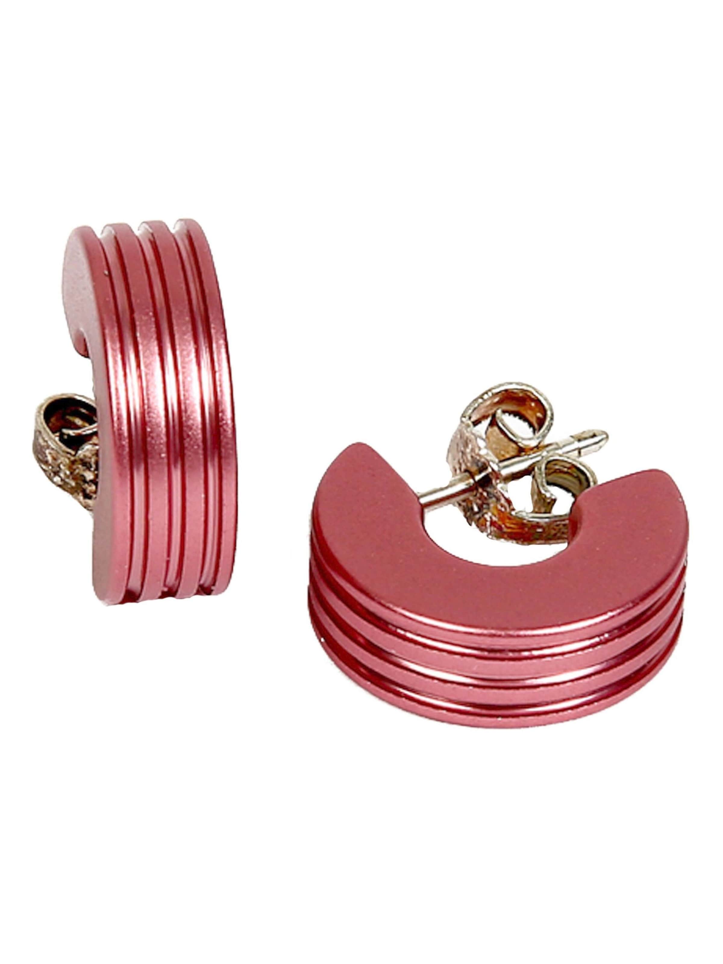 DeMarie Boucles d'oreilles en rose, Vue avec produit