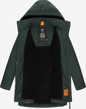 Ragwear Funkčný kabát 'Dakkota' - Zelená