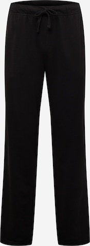 Michael Kors - Pantalón de pijama 'TERRY' en negro: frente