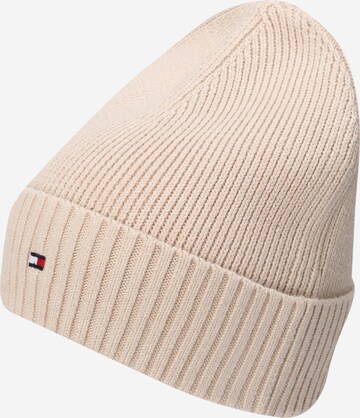 Berretto di TOMMY HILFIGER in beige: frontale