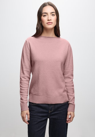 STREET ONE Sweater in Pink: front