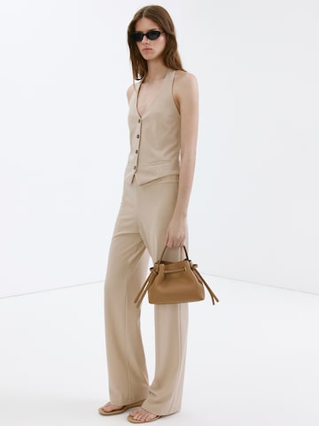 Gilet de costume 'EVANS' MANGO en beige